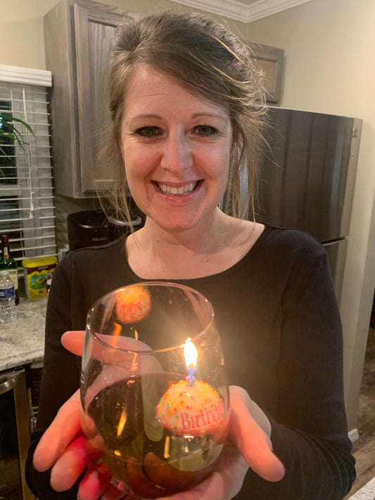 Cheers Candle Moment